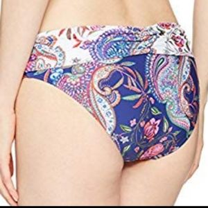 La Blanca Floral Paisley Swim Bottoms 12